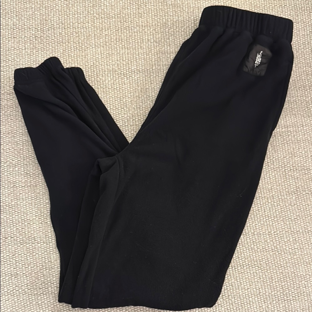 FP Movement by Free People Black Fleece High Waisted Joggers